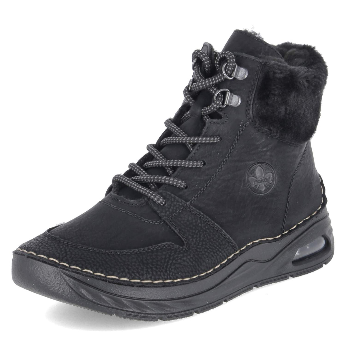 Winterstiefeletten Schwarz