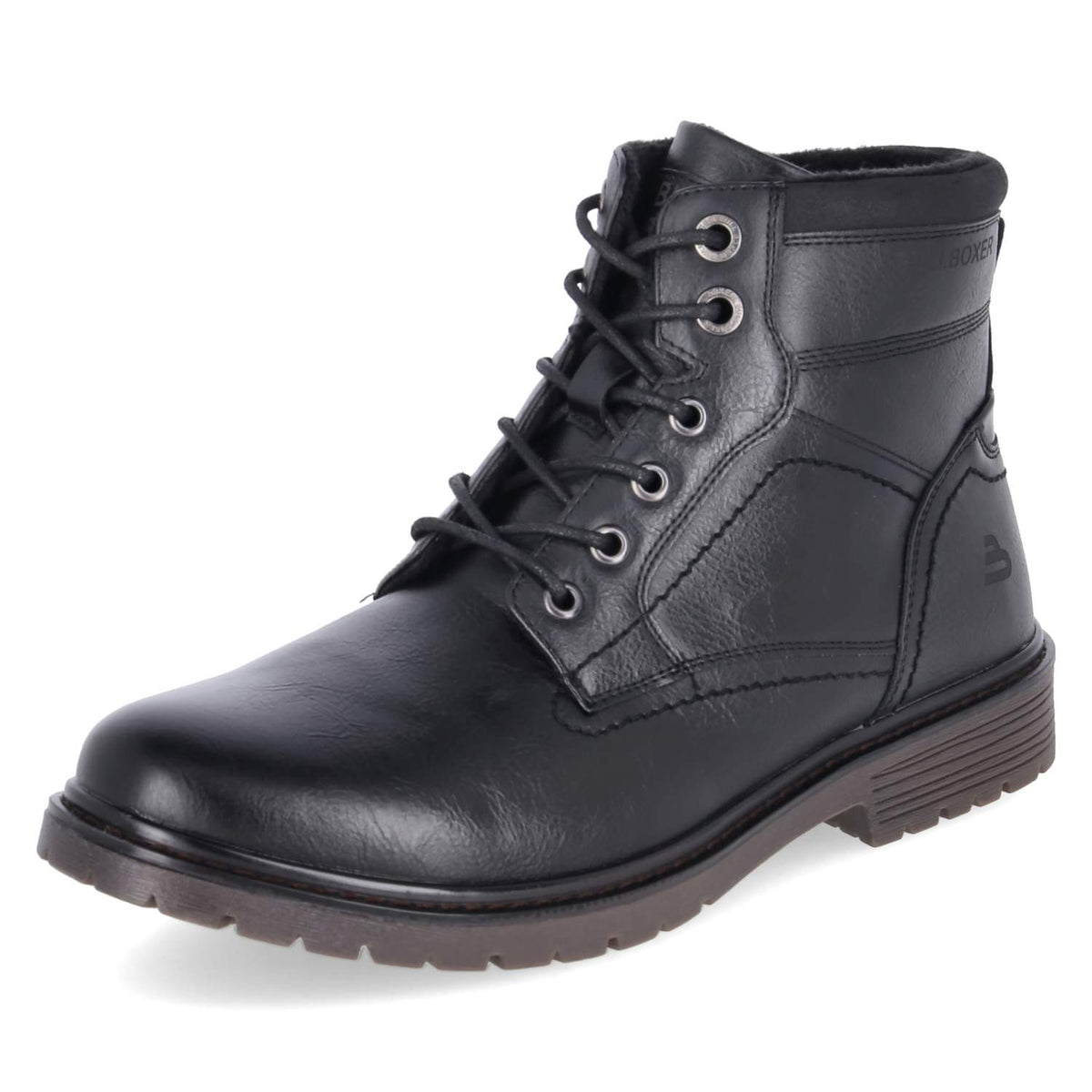 Schnürboots Schwarz