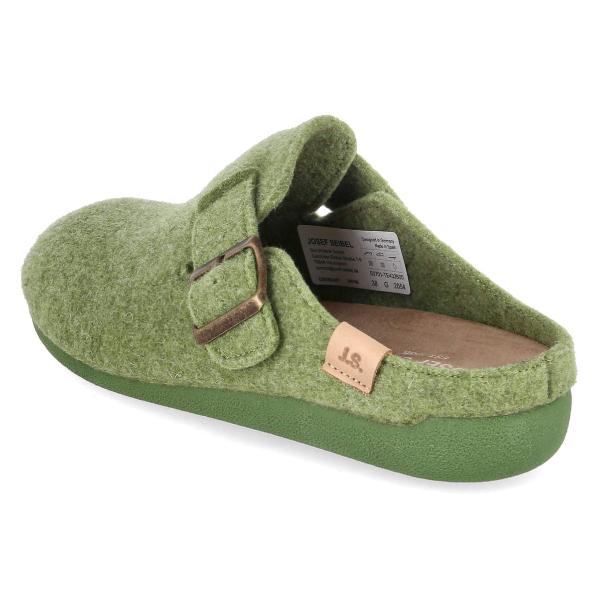 Pantoffeln CARA 01 Grün