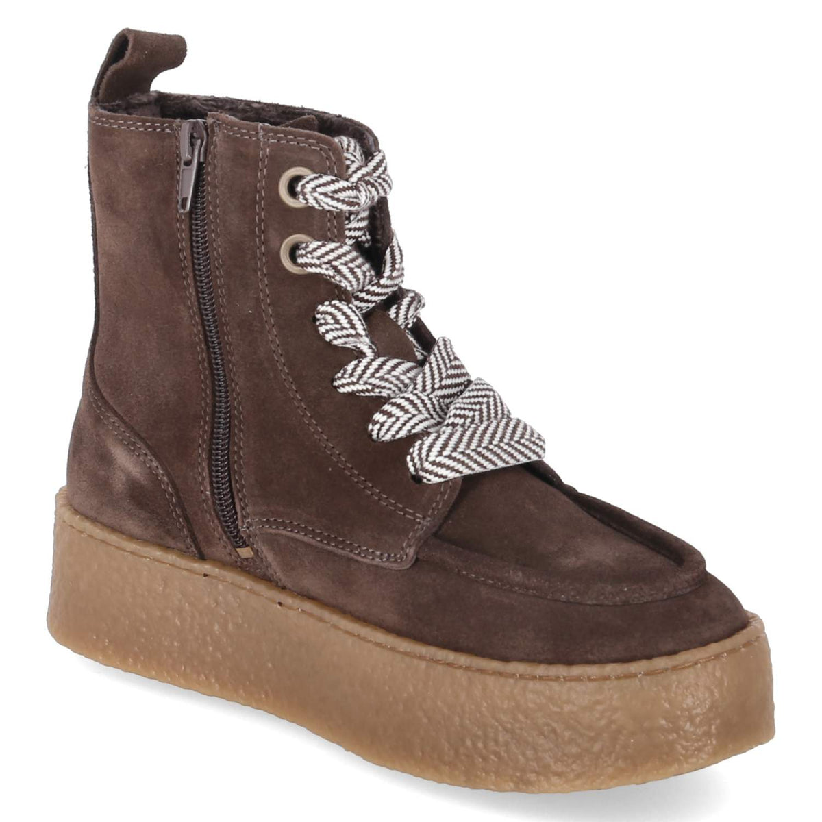 Schnürboots Braun