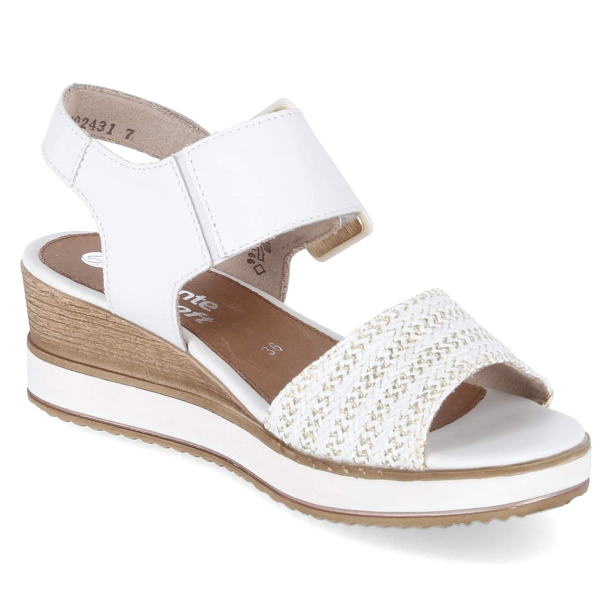 Keilsandalen Weiß