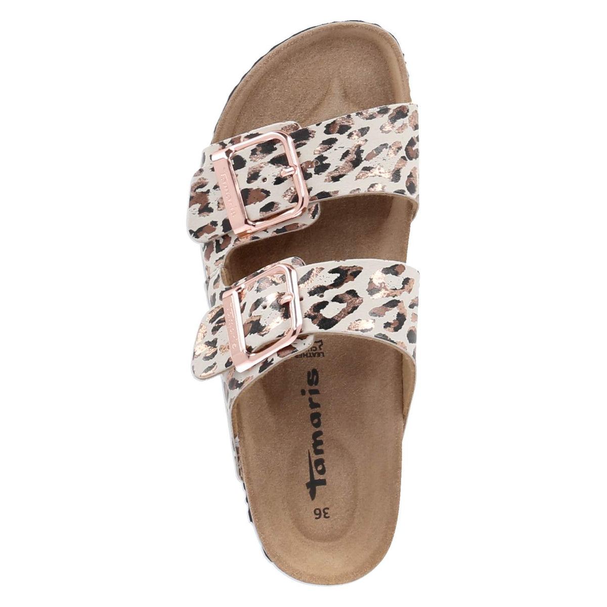 Pantoletten Beige