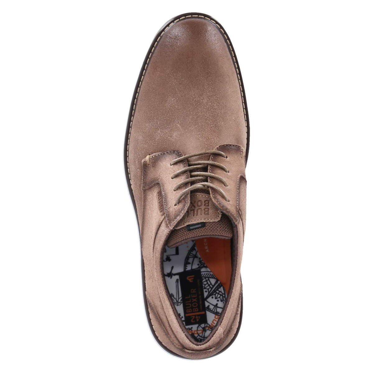 Halbschuhe Braun
