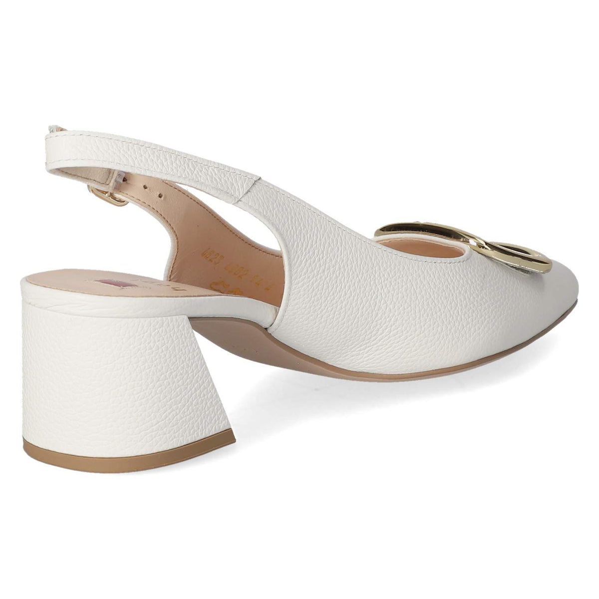 Slingpumps Weiß