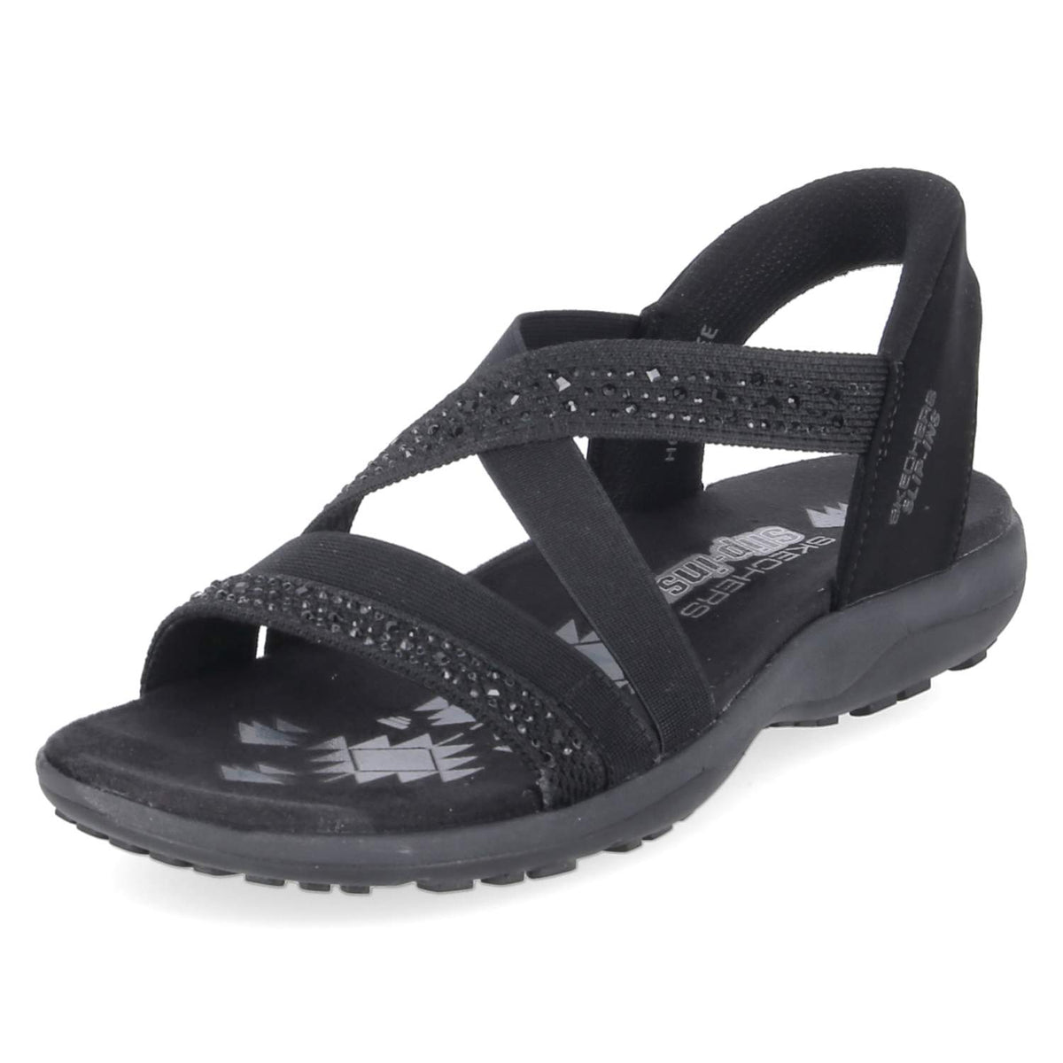 Slip-Sandalen SUMMER SPARKLE Schwarz