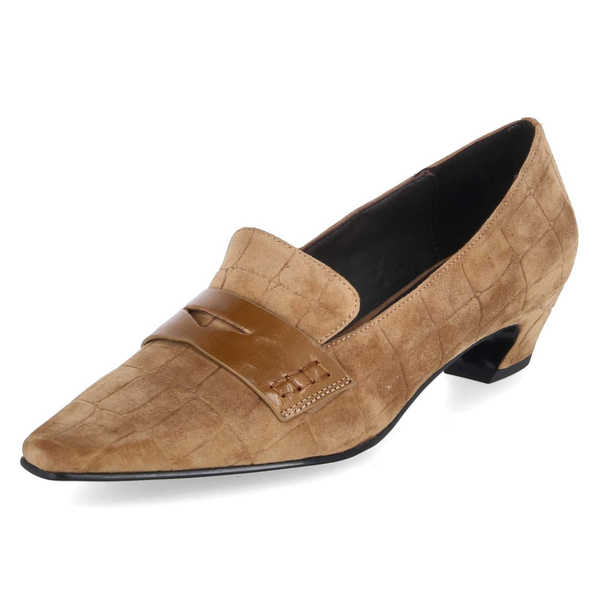 Hochfront-Pumps Braun