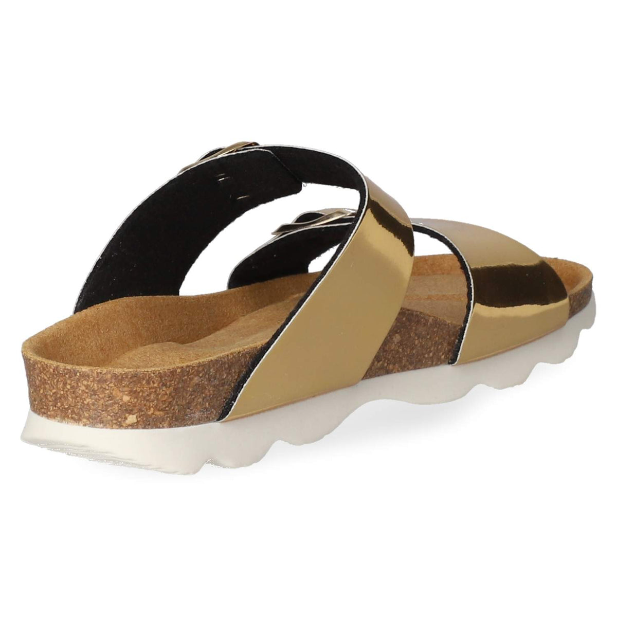 Pantoletten Gold