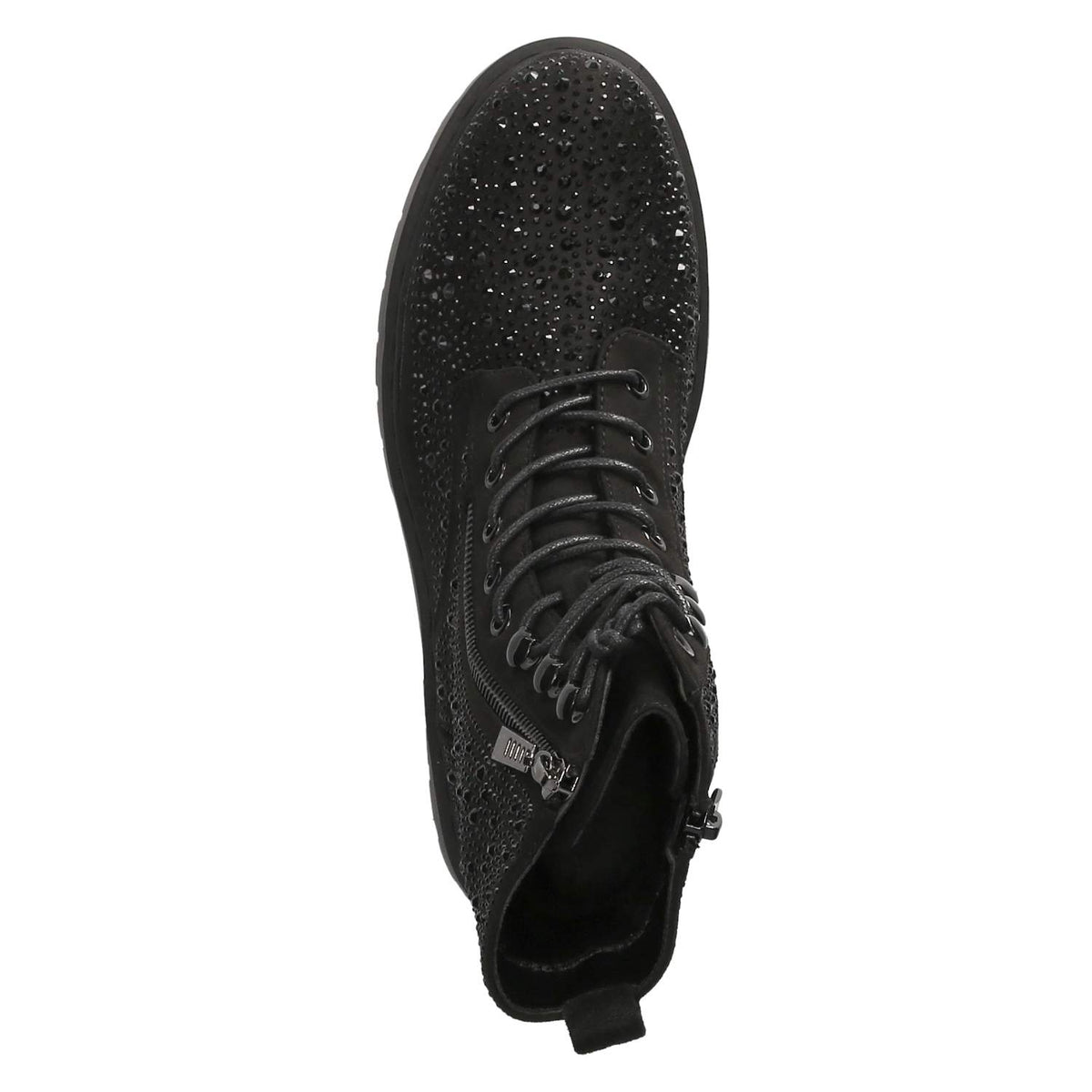 Schnürboots Schwarz