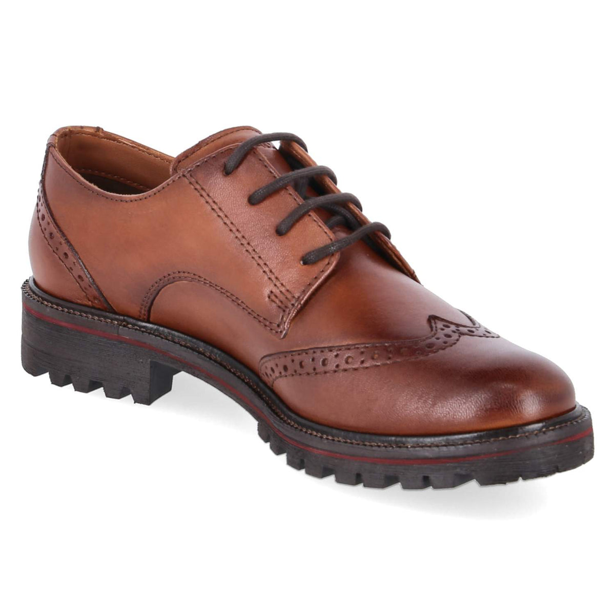 Halbschuhe Braun