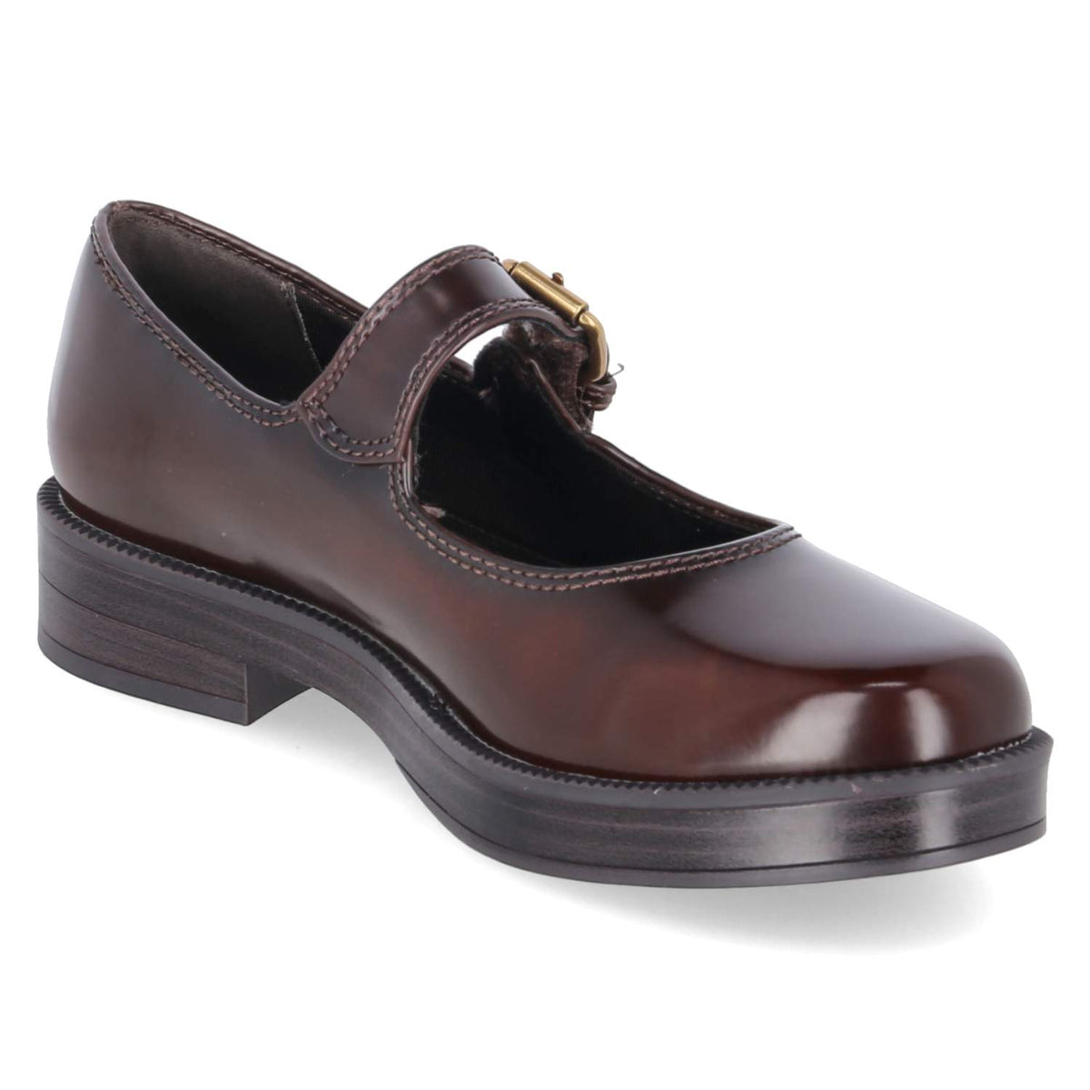 Spangenballerinas Braun
