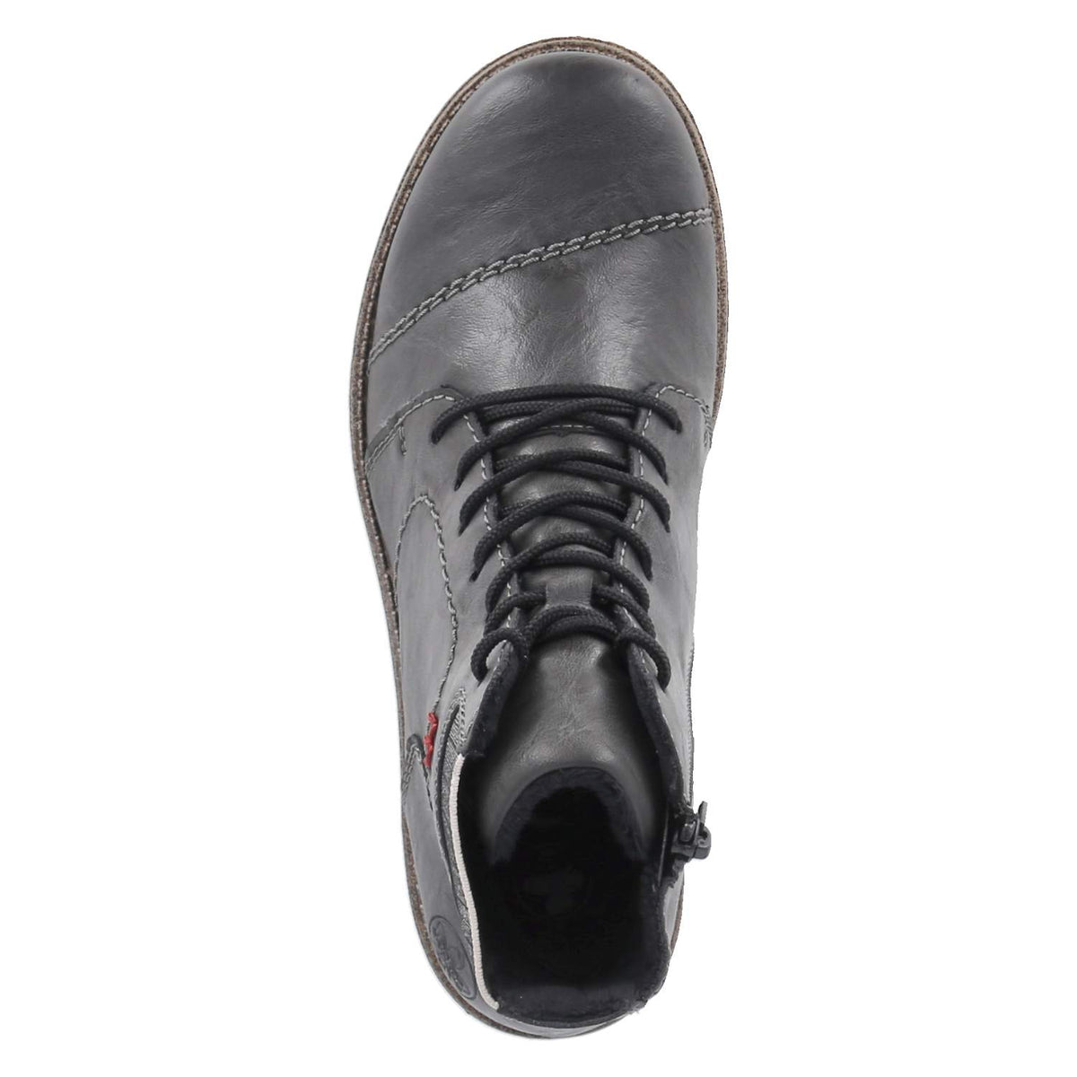 Schnürboots Grau