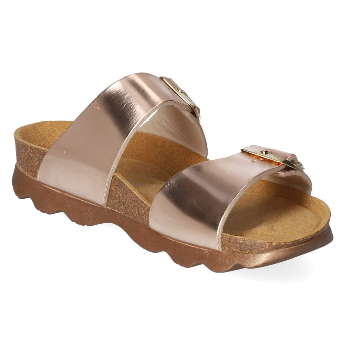 Pantoletten Gold