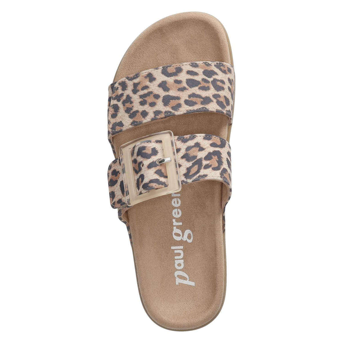 Pantoletten Beige