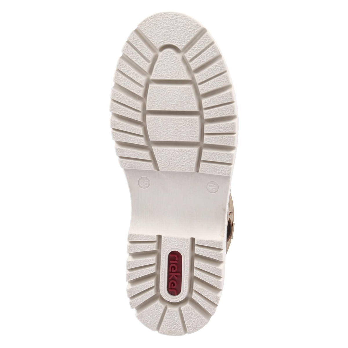 Schnürtsiefeletten Beige