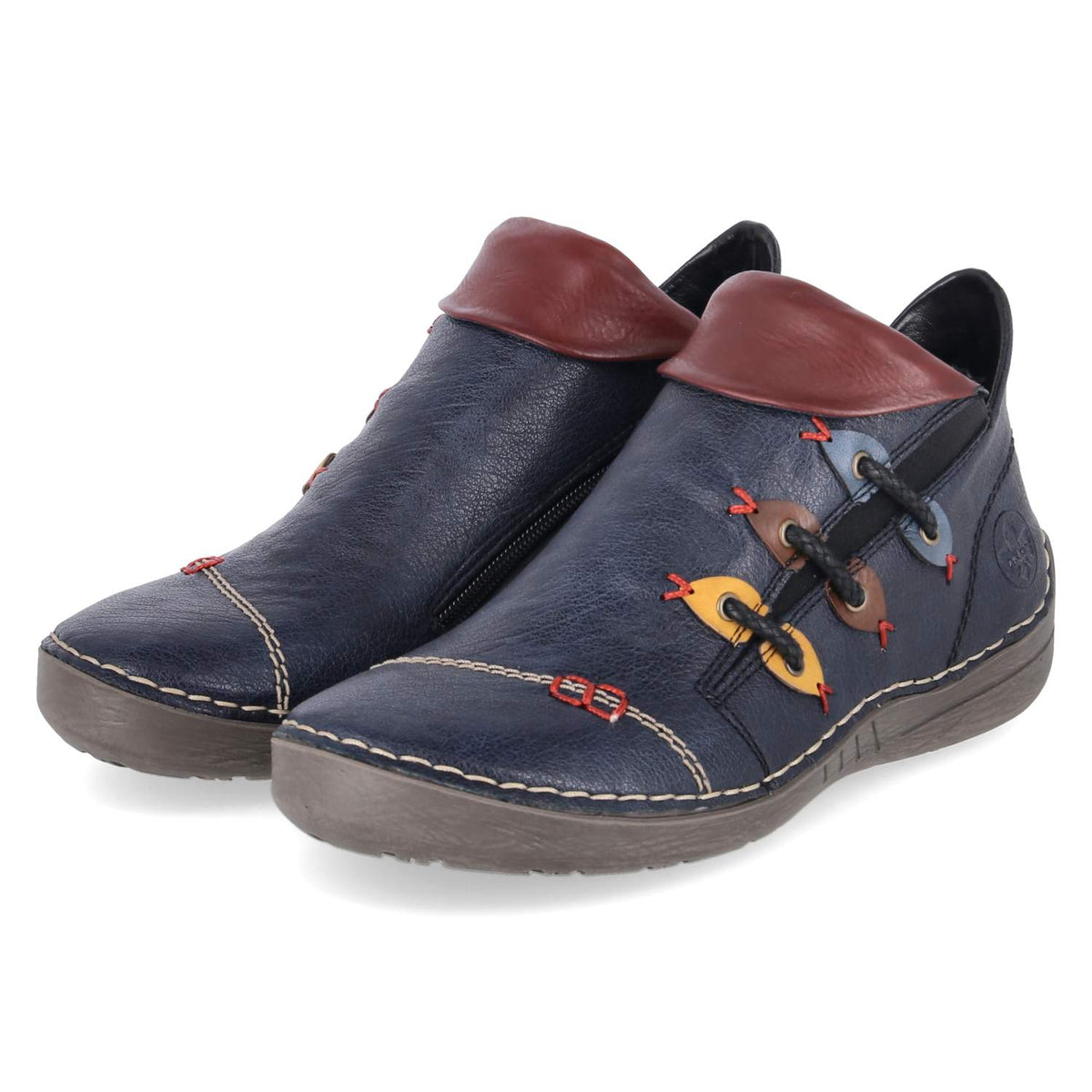 Stiefeletten Blau
