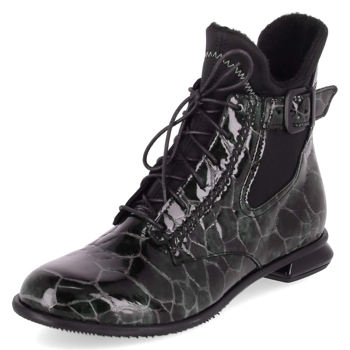 Ankle Boots Grün