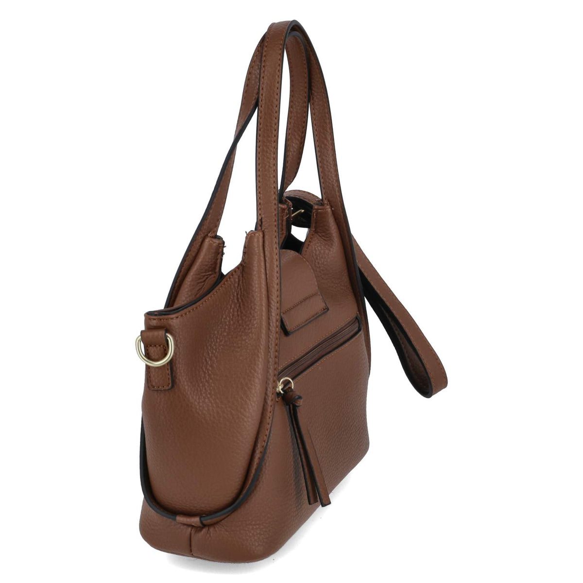 Schultertasche MANUELA Braun