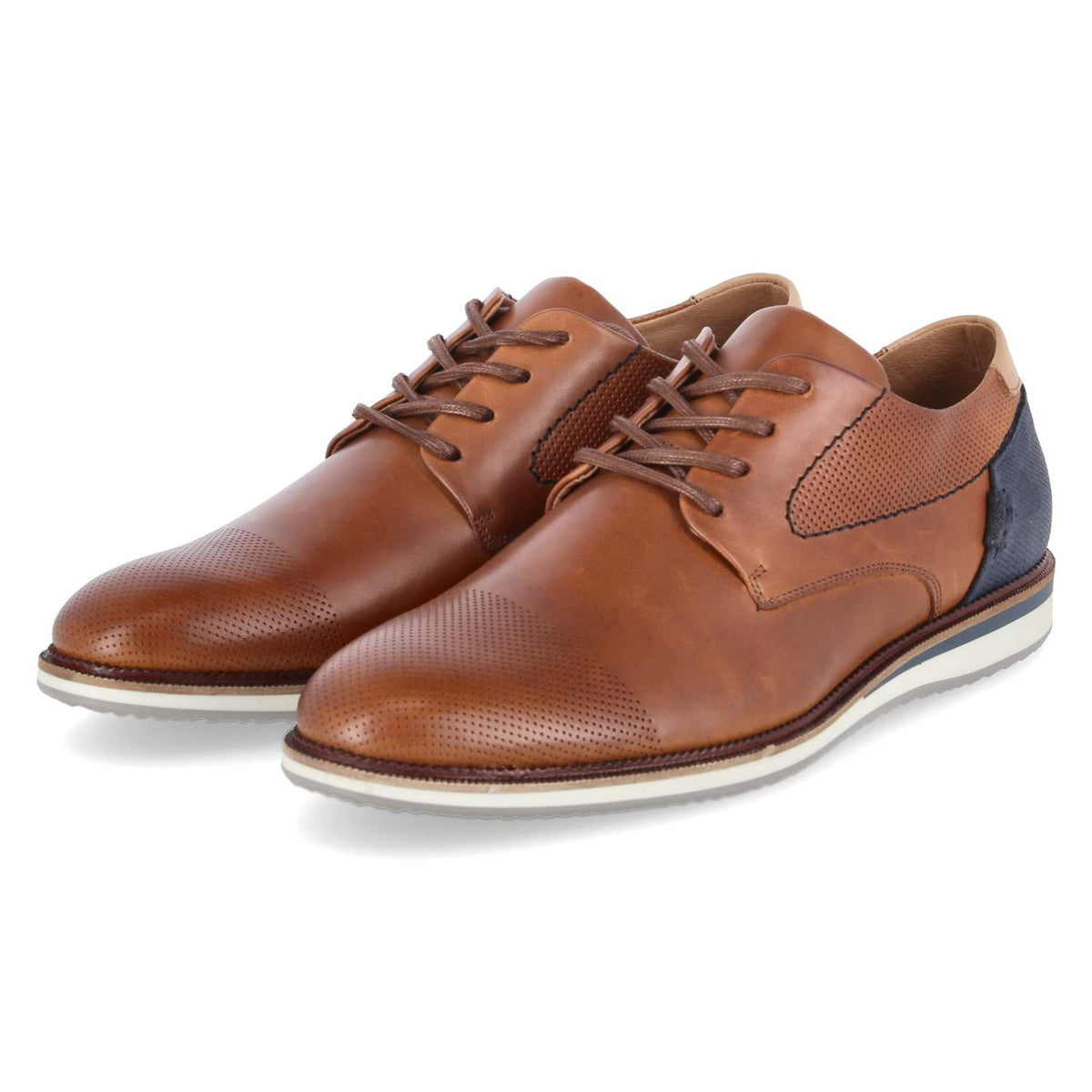 Halbschuhe Braun