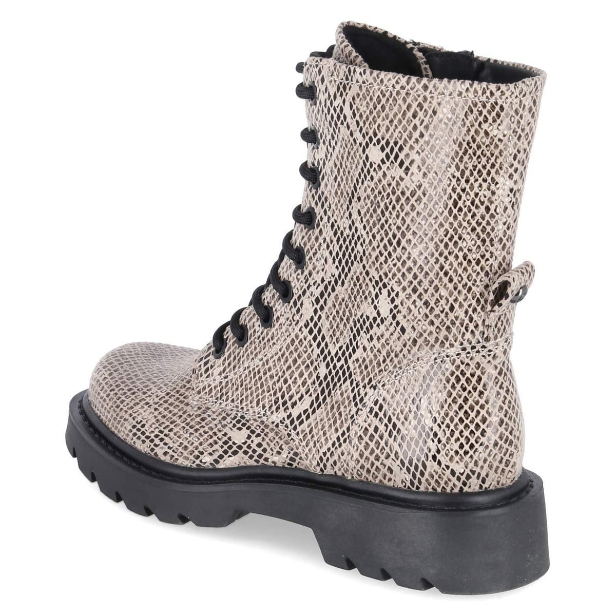 Schnürboots Beige