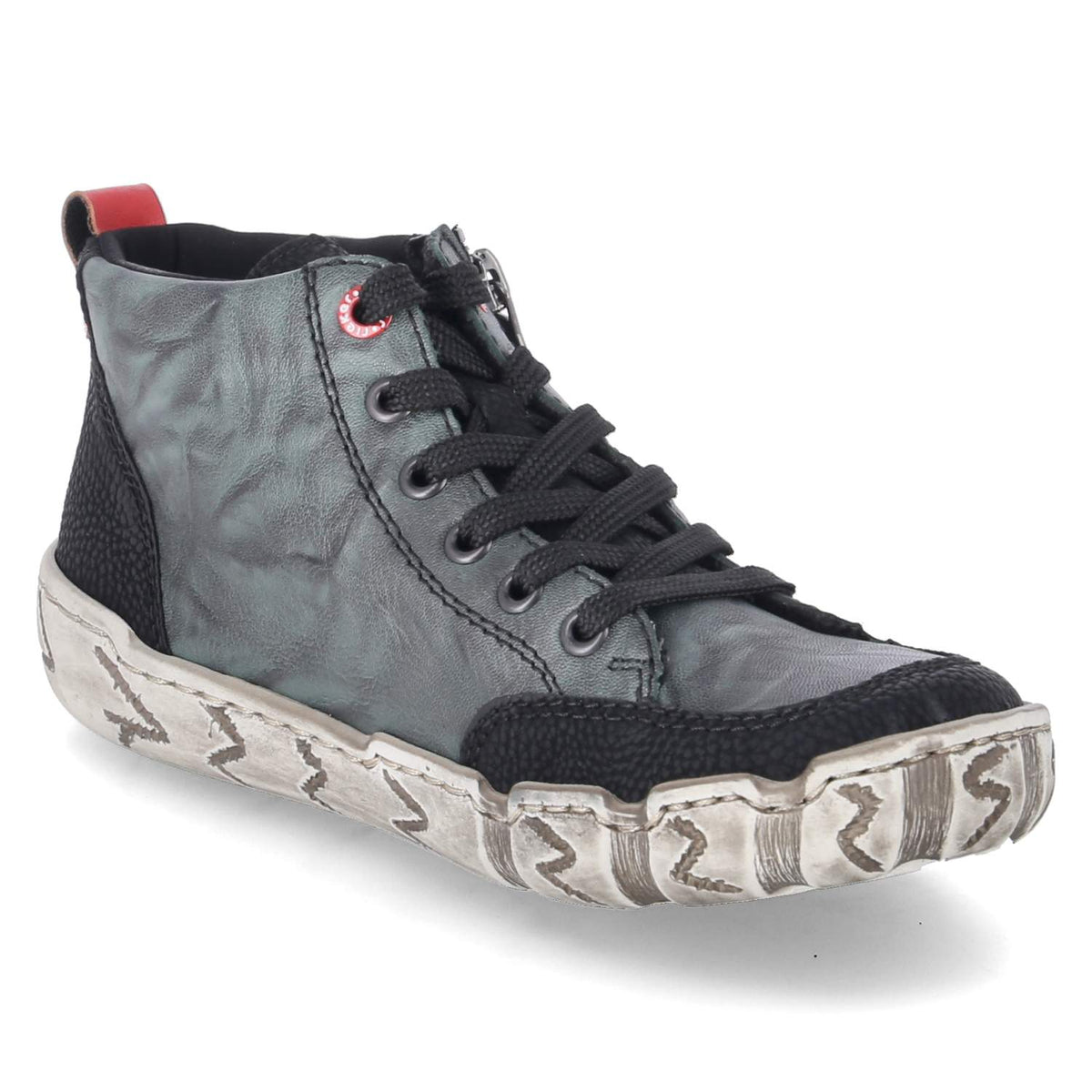 Halbschuhe Grün