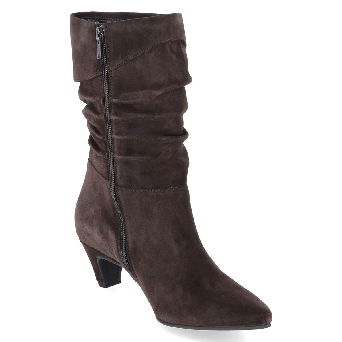 Slouchy Boot Stiefeletten Braun