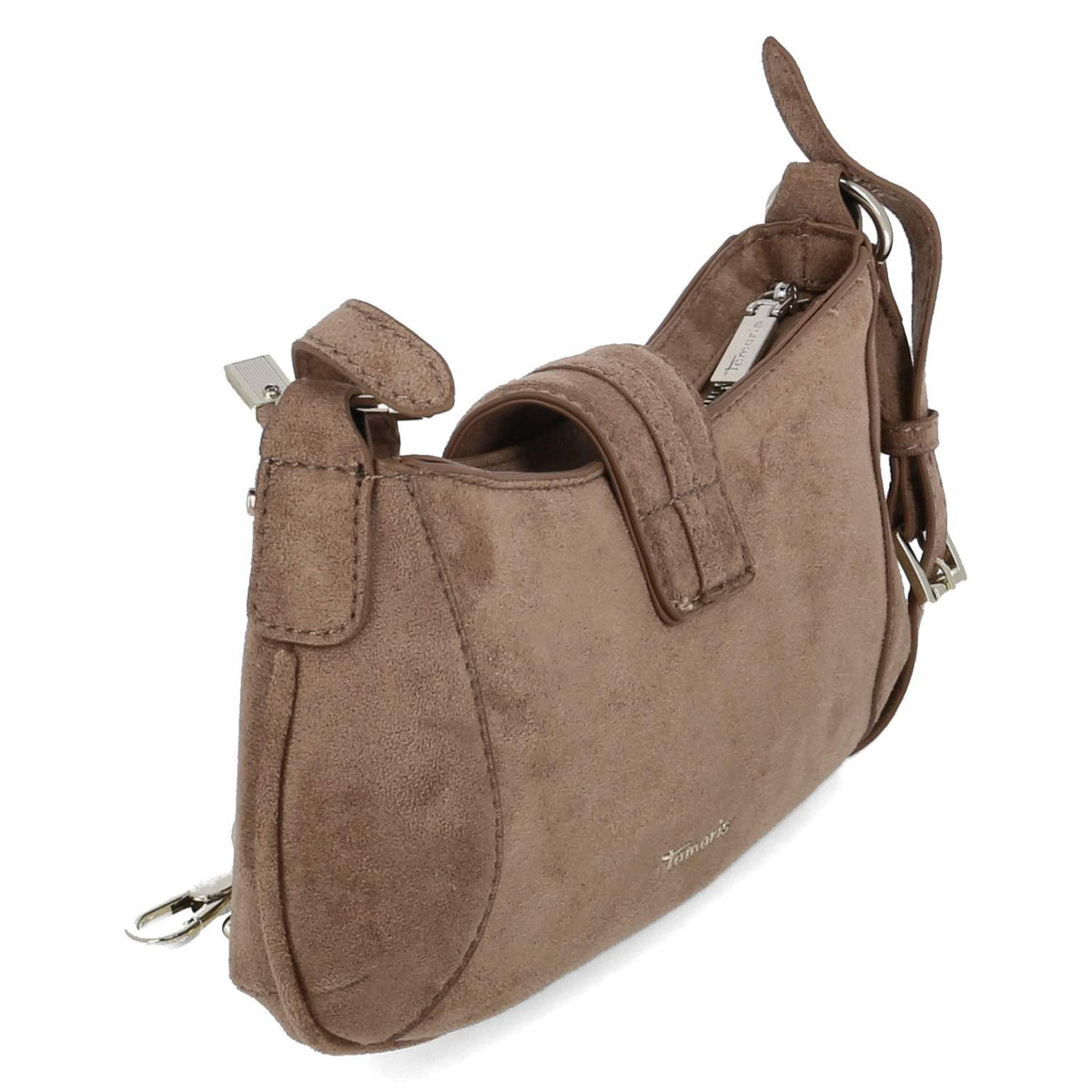 Schultertasche MARINA SUEDE Beige