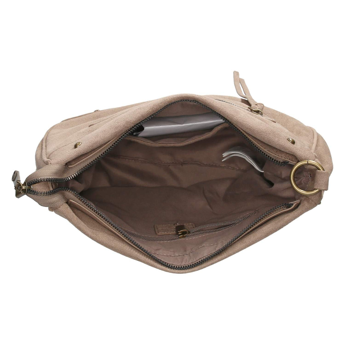 Umhängetasche Taupe