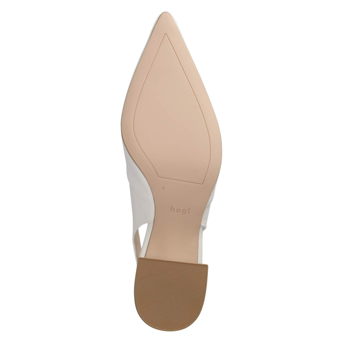 Slingpumps Weiß