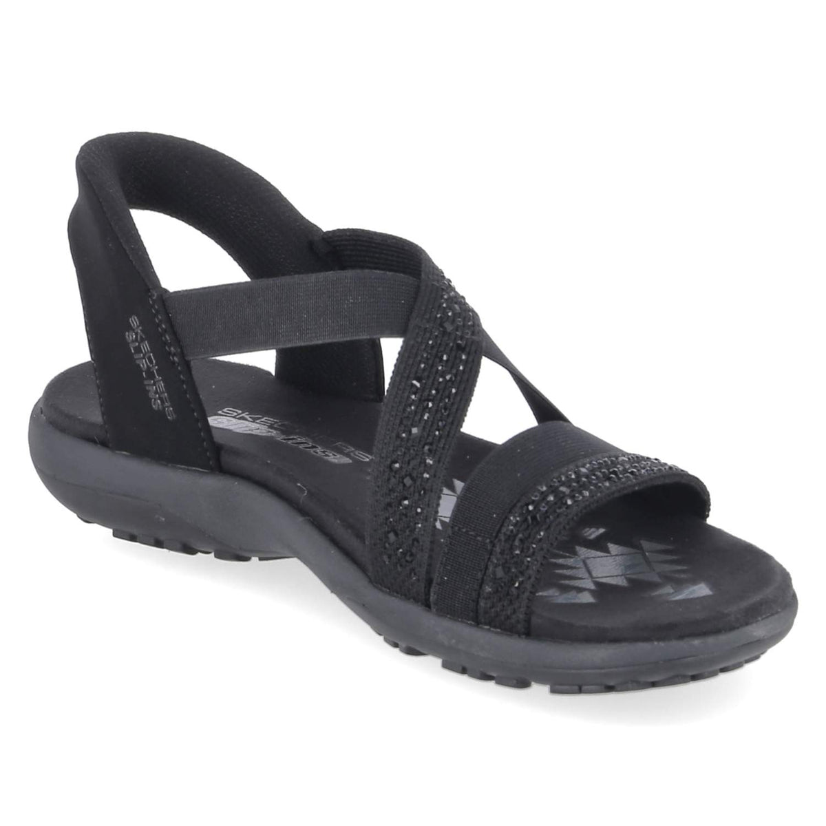 Slip-Sandalen SUMMER SPARKLE Schwarz