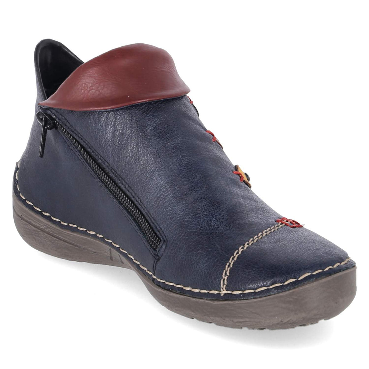 Stiefeletten Blau
