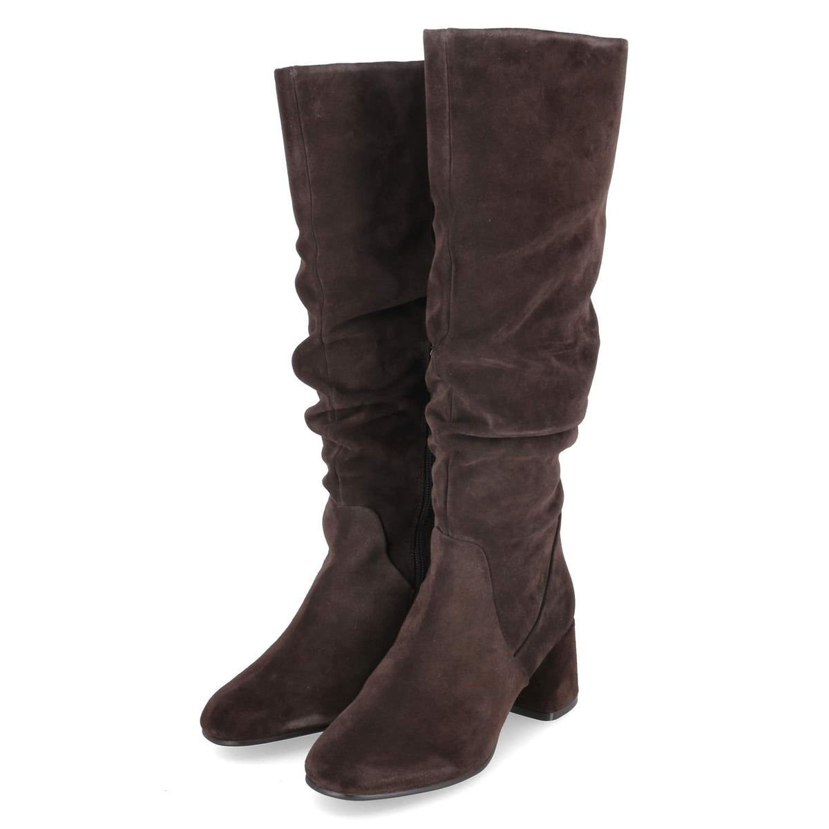 Slouchy Boots Braun