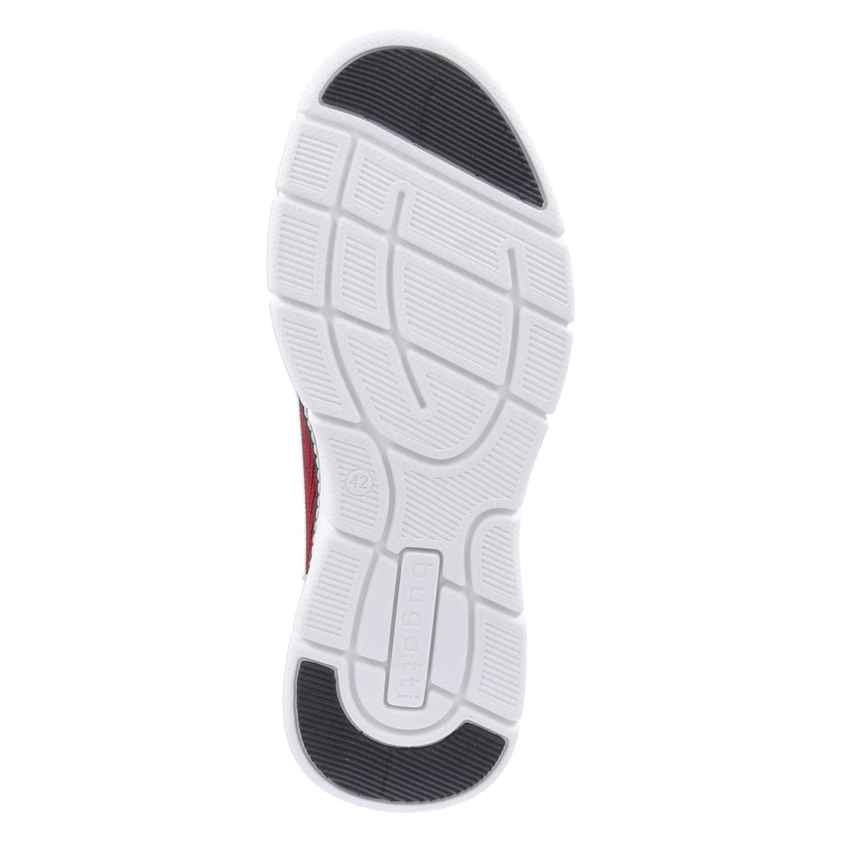 Halbschuhe Rot