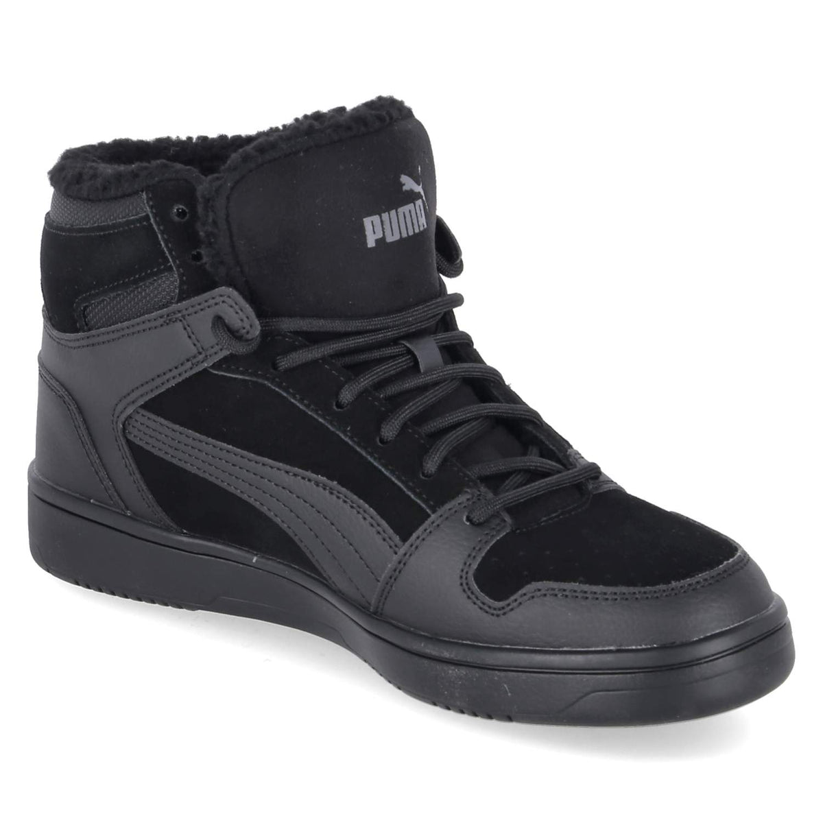 High Sneaker REBOUND Schwarz