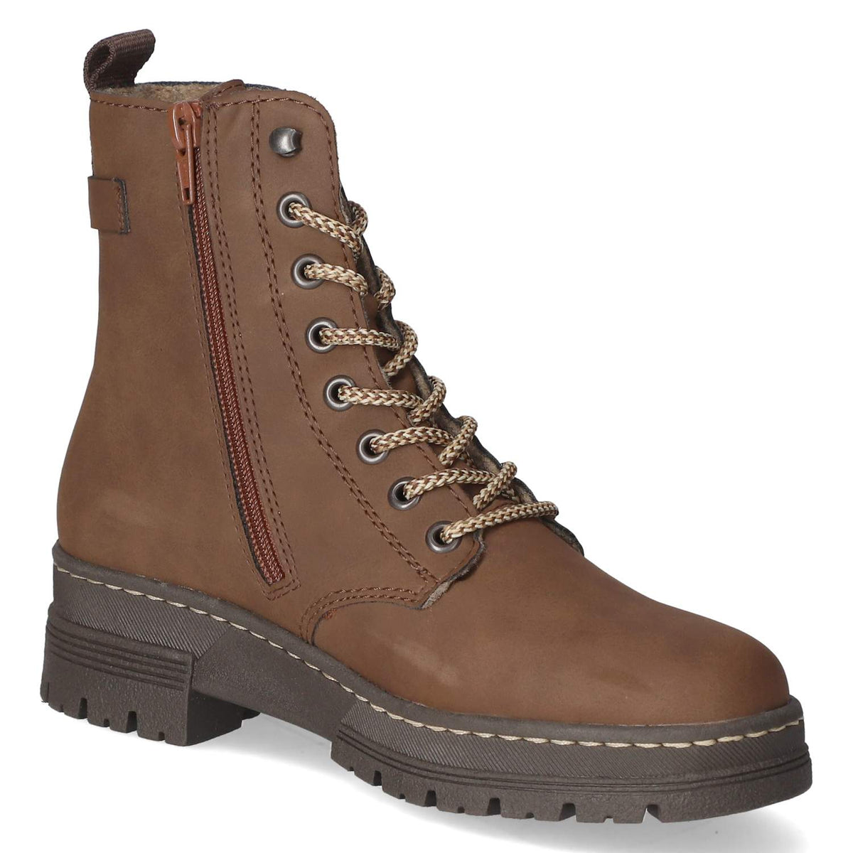 Schnürboots Braun