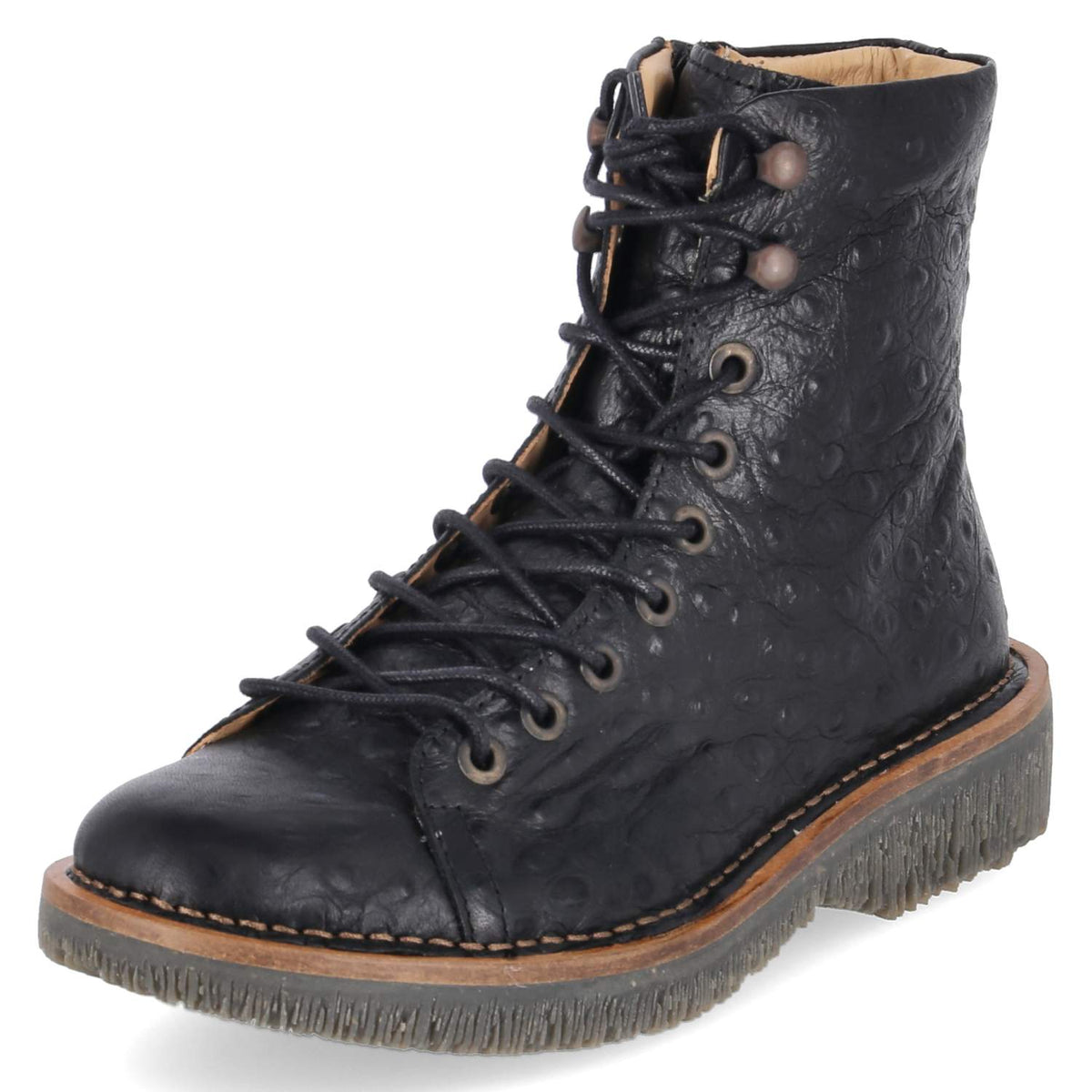 Schnürboots VOLCANO Schwarz