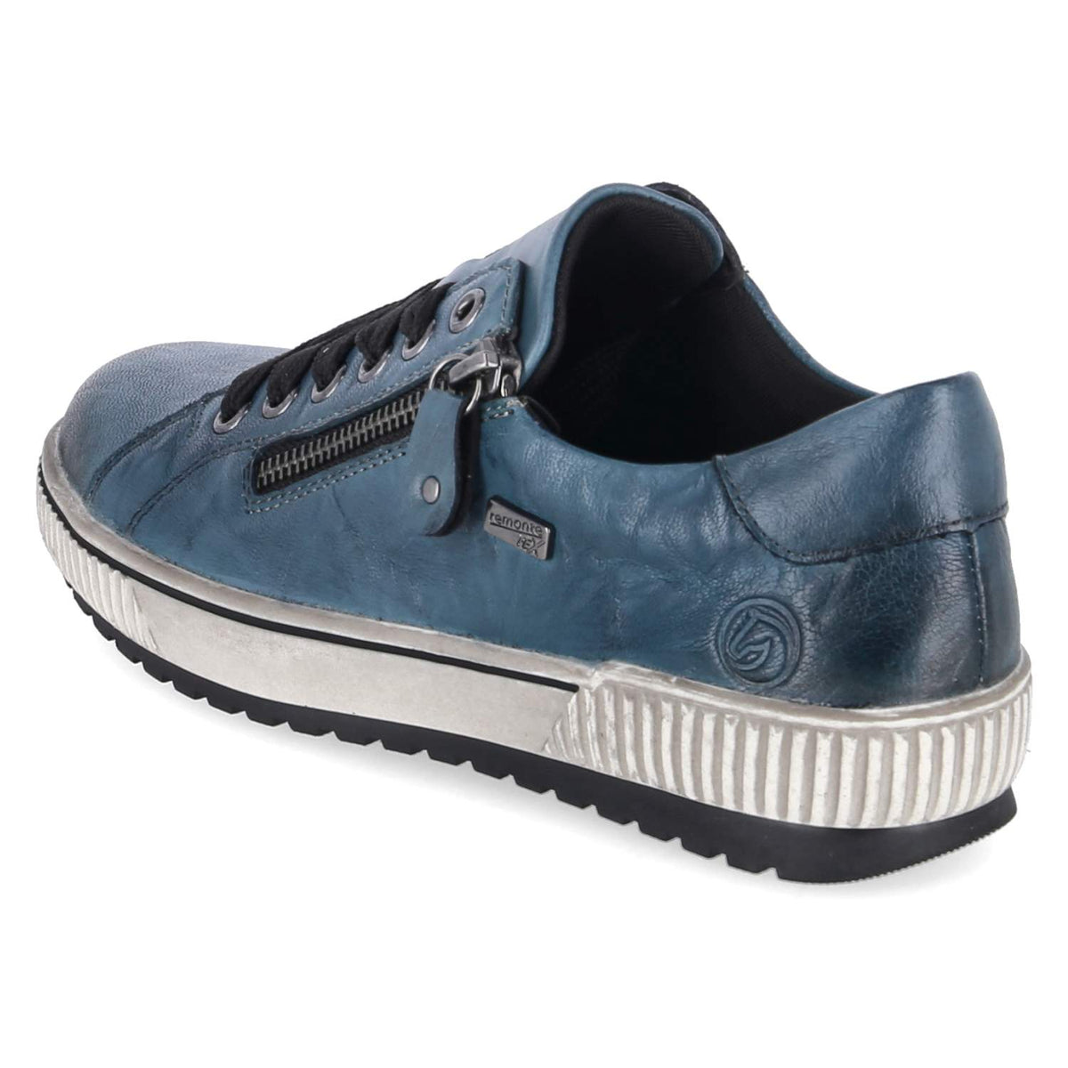 Halbschuhe Blau