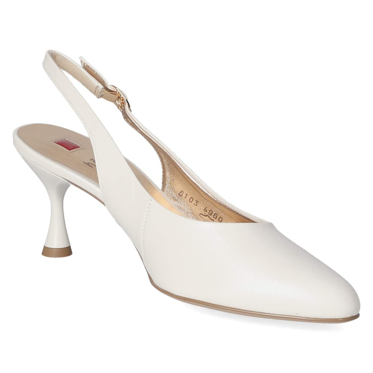Slingpumps Weiß
