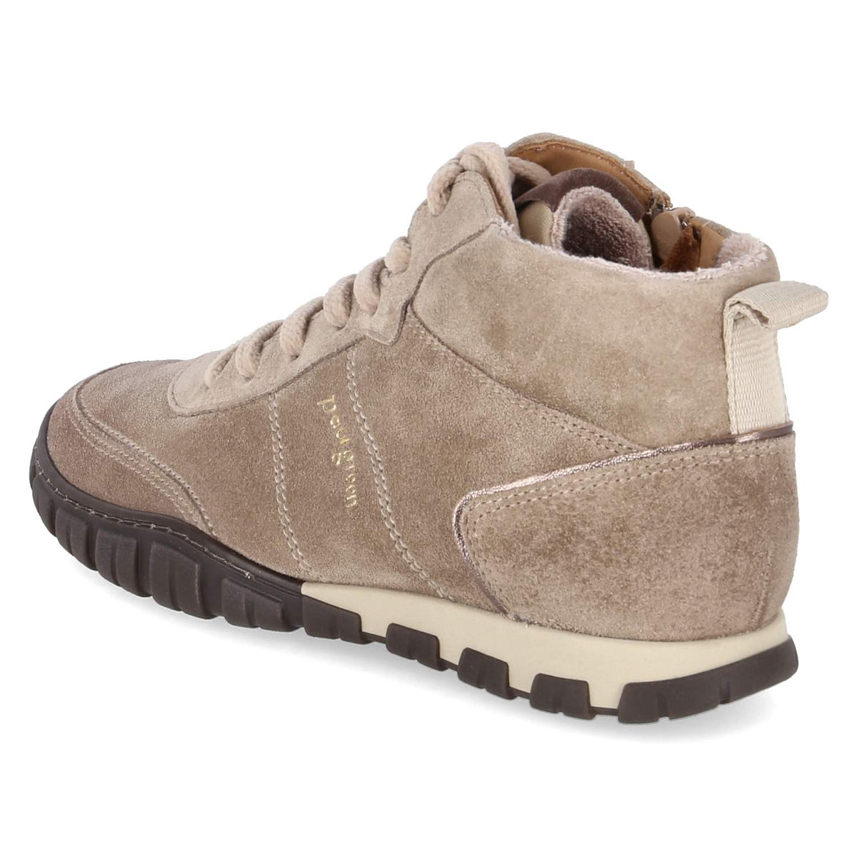 Schnürboots Beige