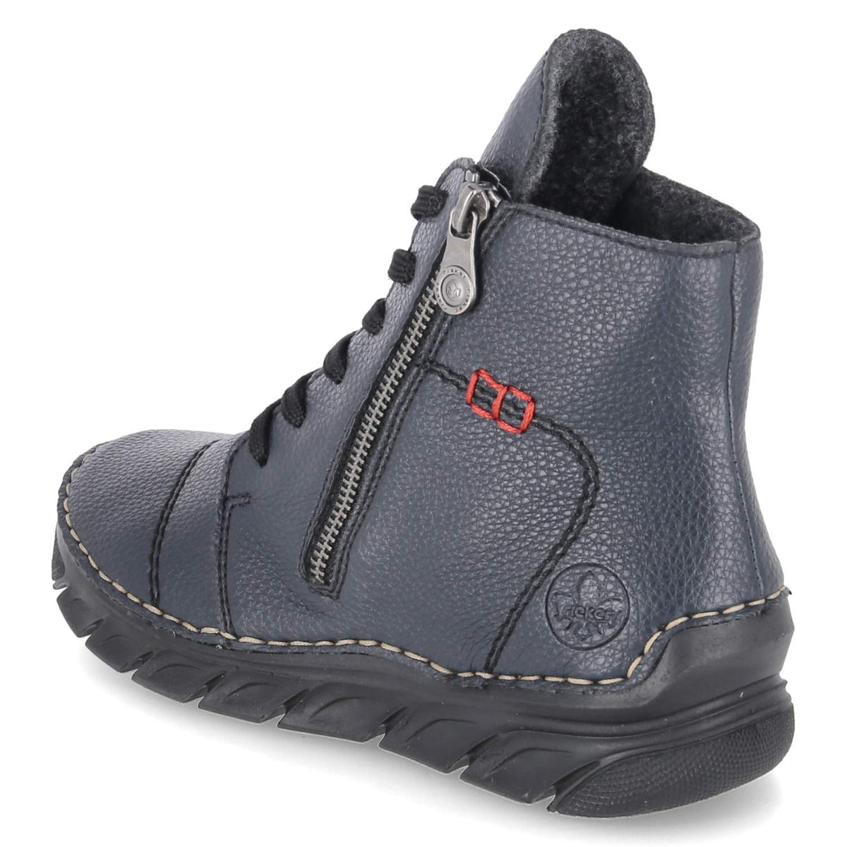 Schnürstiefeletten Braun