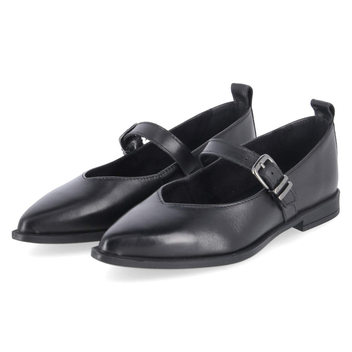 Spangenballerinas Schwarz