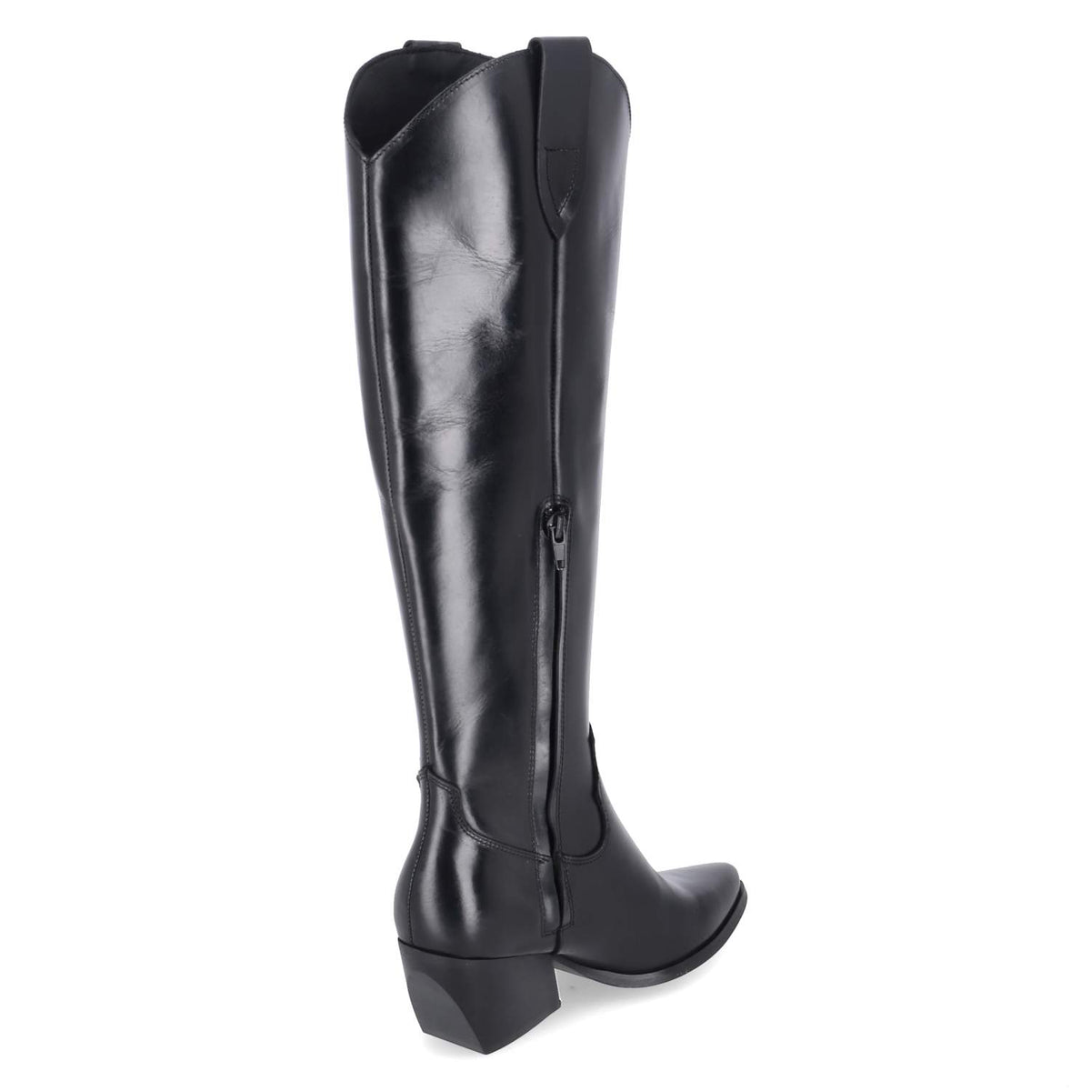 Westernstiefel Schwarz