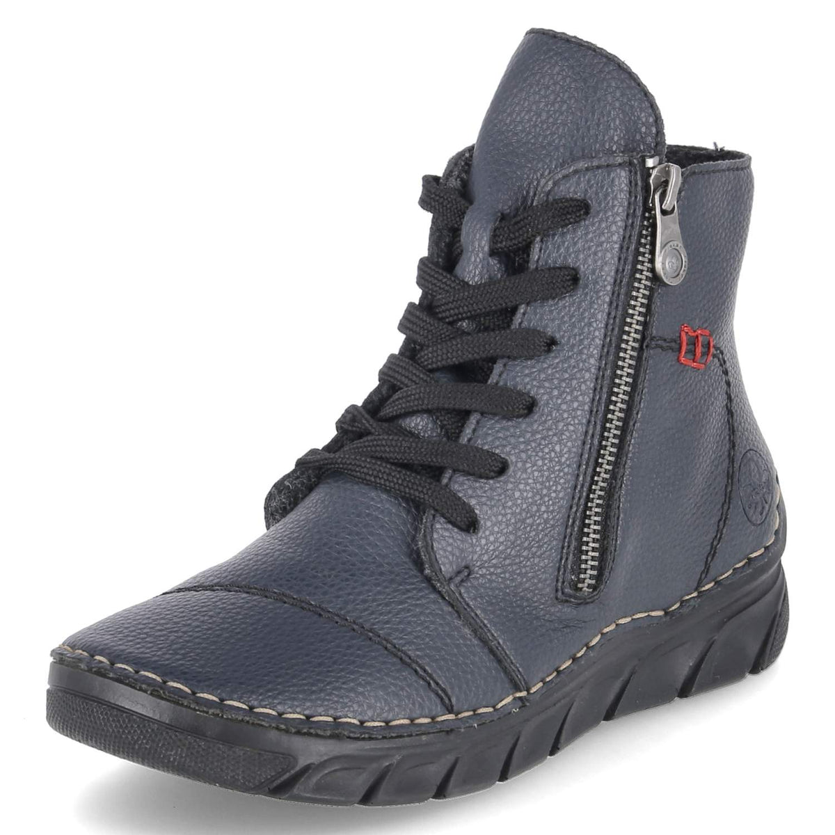 Schnürstiefeletten Braun