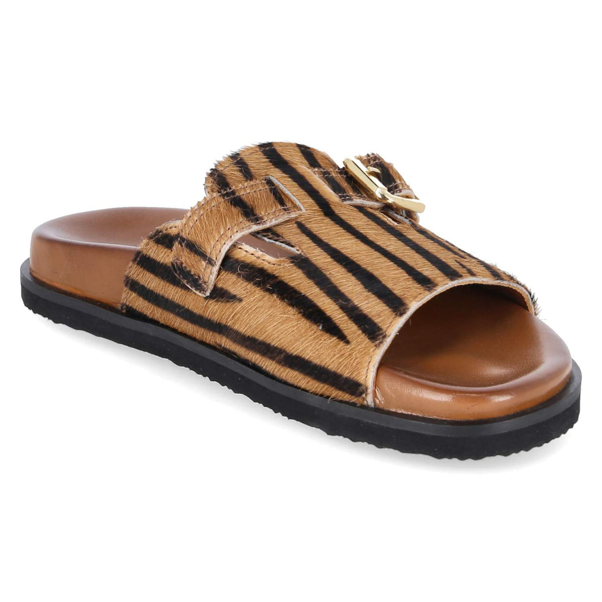 Pantoletten Beige