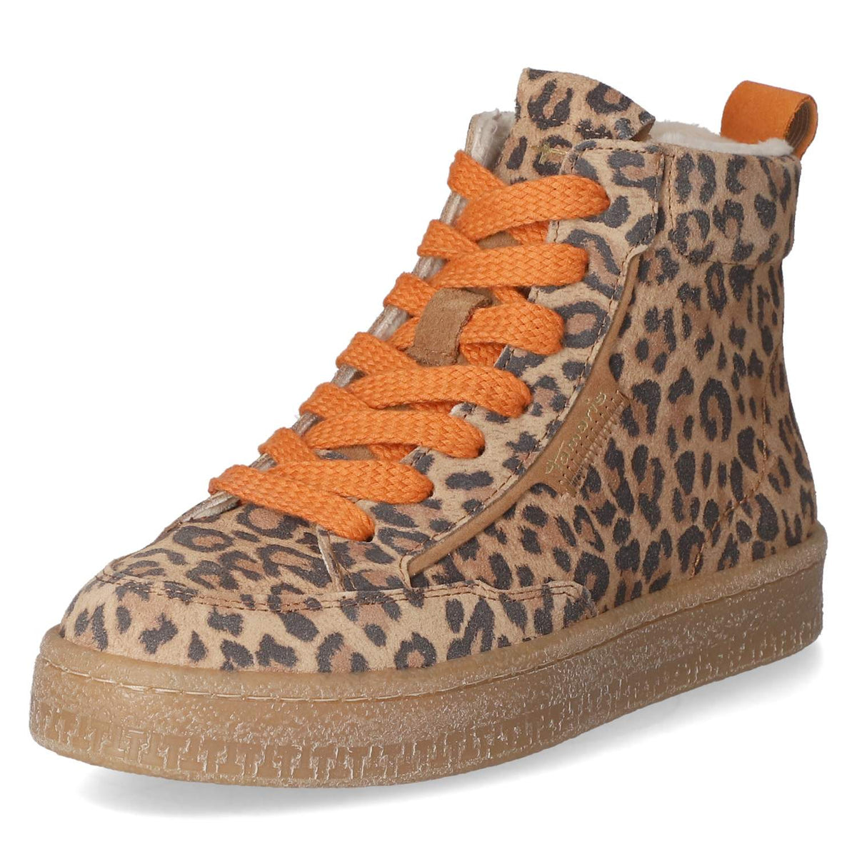 Schnürstiefeletten Braun