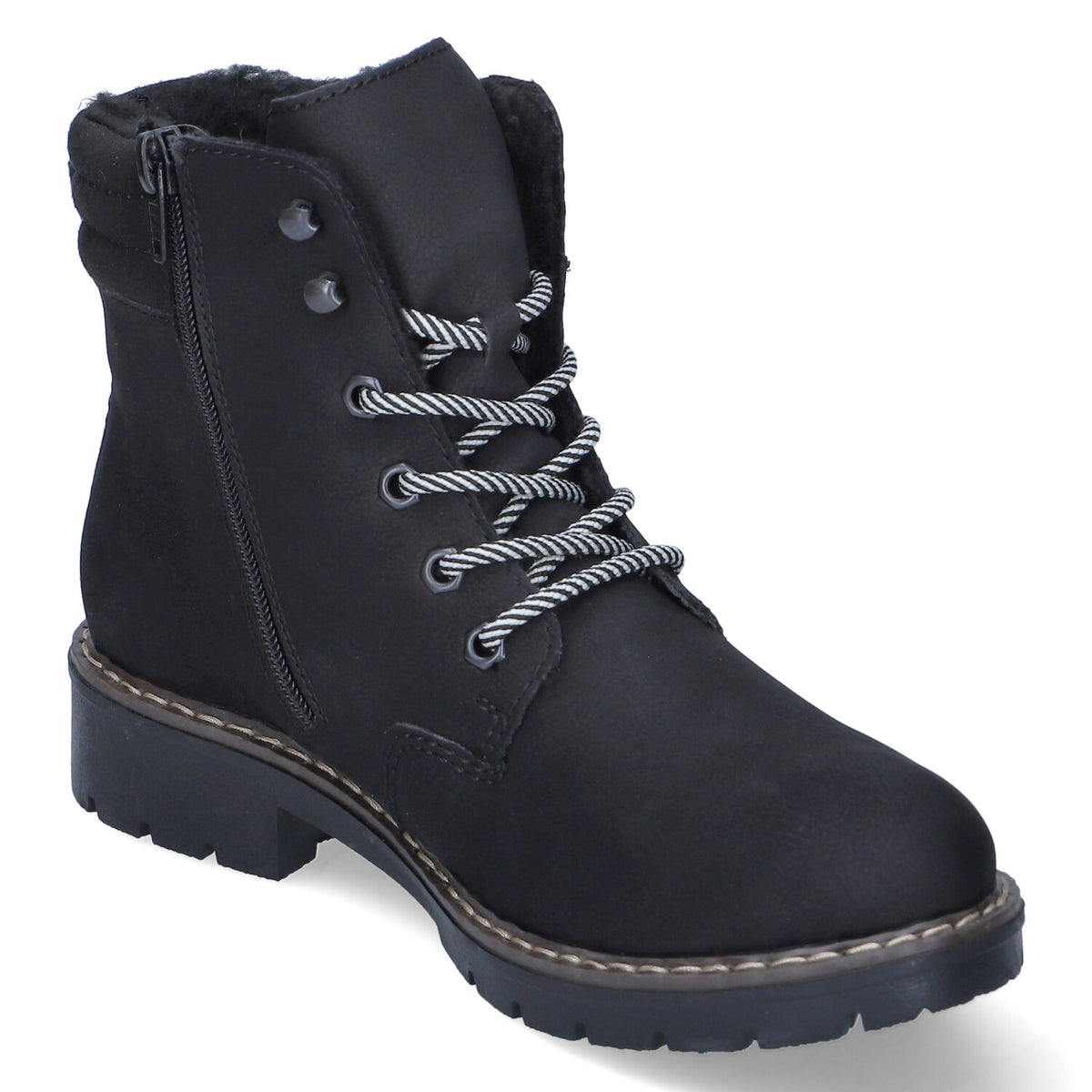 Winterstiefeletten Schwarz