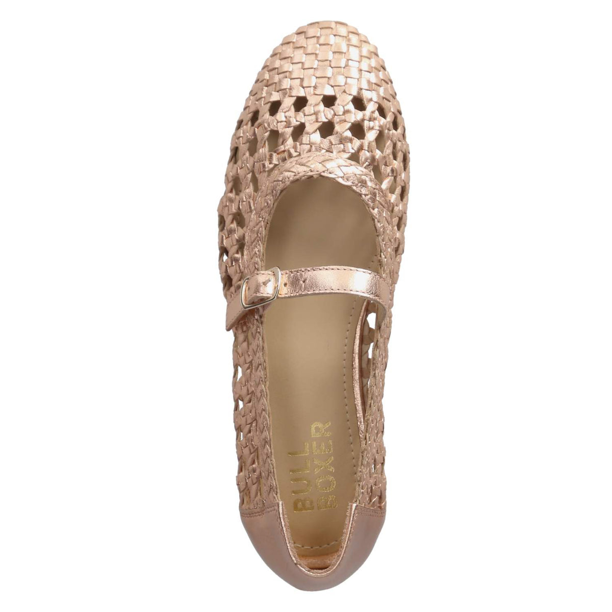 Spangenballerinas Gold