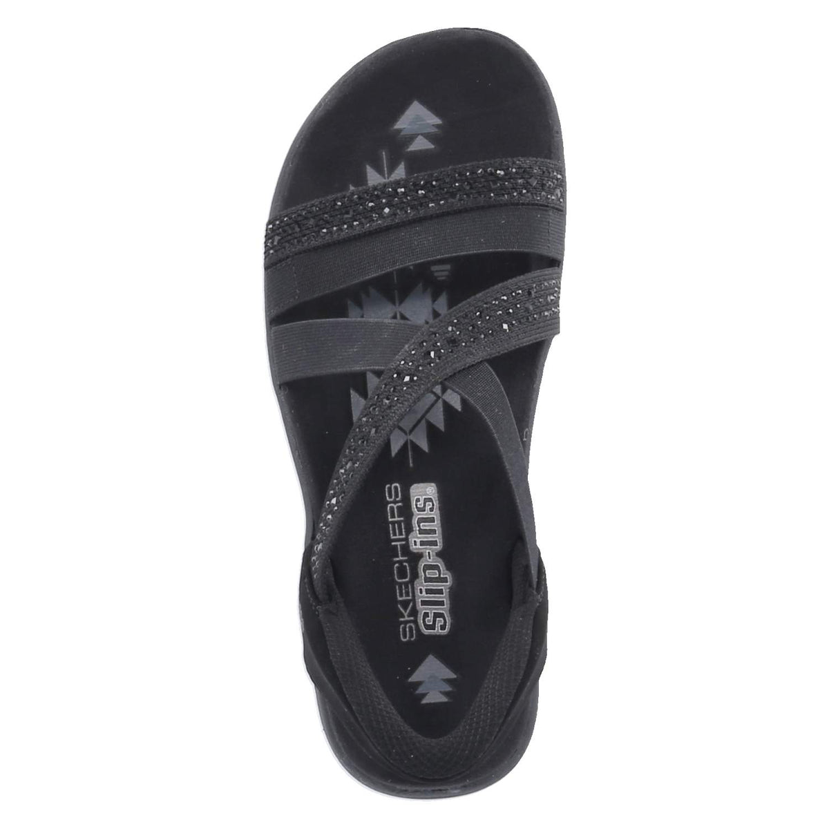 Slip-Sandalen SUMMER SPARKLE Schwarz