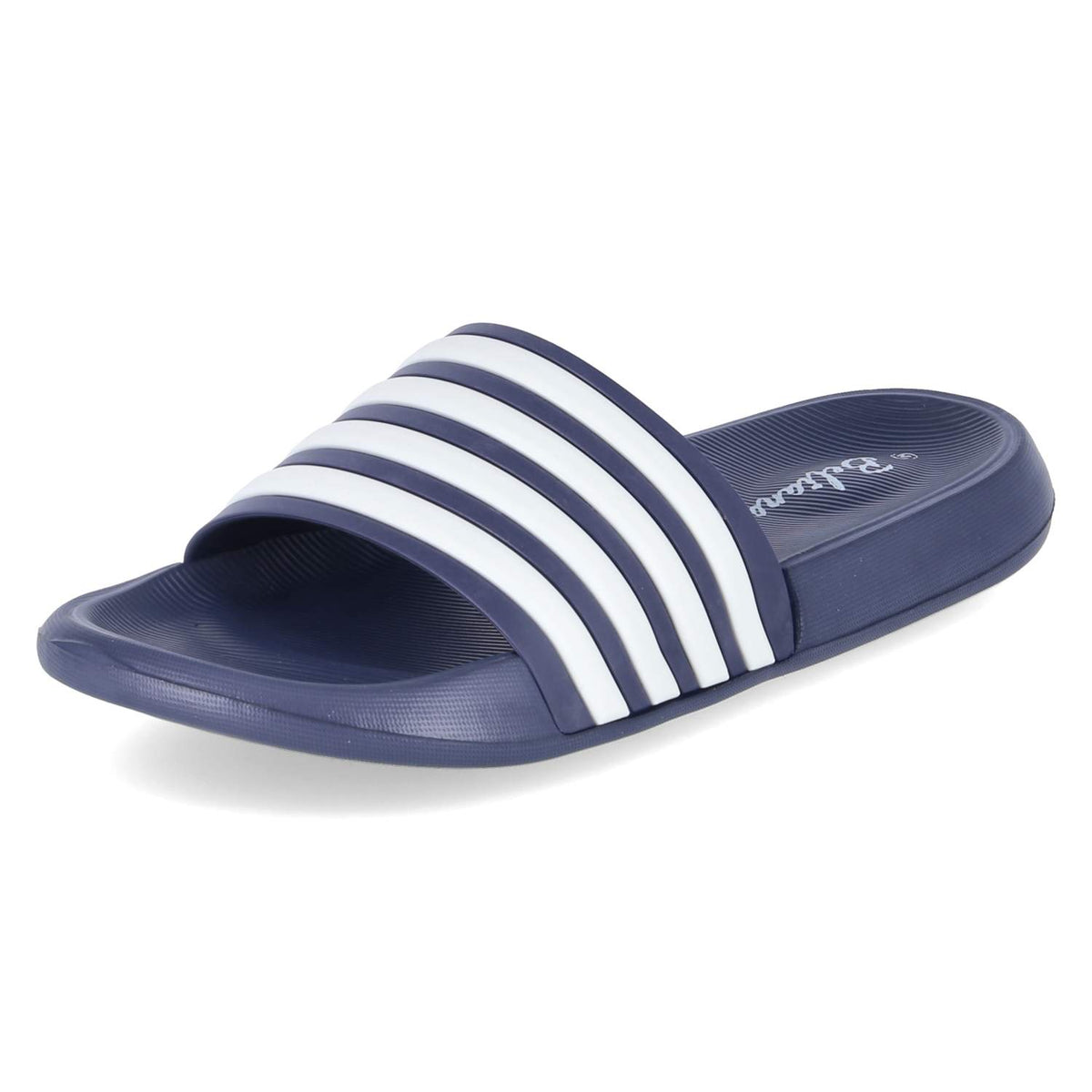 Badepantoletten Blau