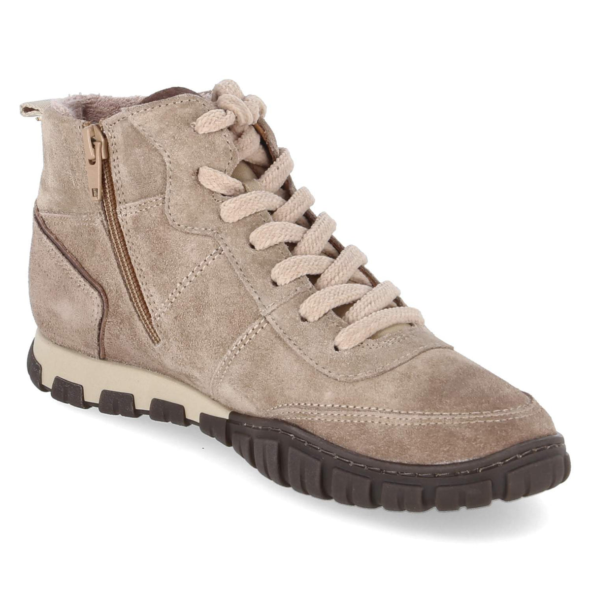 Schnürboots Beige