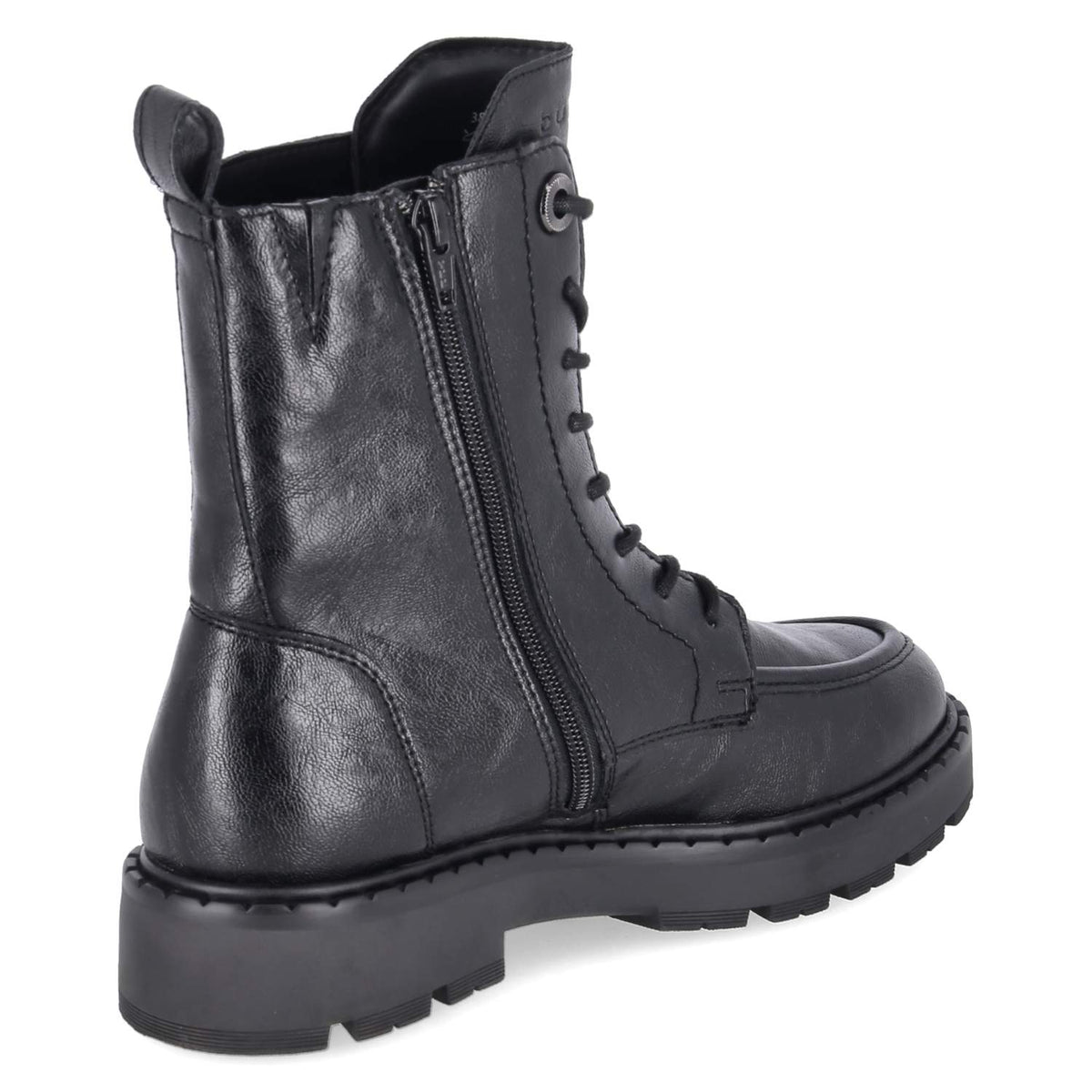 Schnürstiefeletten Schwarz
